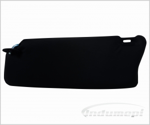 QUEBRA-SOL FORD ESCORT 1987 ATÉ 1992 PRETO COM ESPELHO LADO PASSAGEIRO 