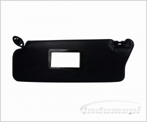 QUEBRA-SOL FORD APOLLO 1990 ATÉ 1992 PRETO COM ESPELHO LADO MOTORISTA 