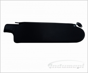 QUEBRA-SOL VW KOMBI CLIPPER  1976 EM DIANTE PRETO/BRANCO LADO PASSAGEIRO 