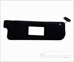 QUEBRA-SOL VW GOL GTI/GTS 1990 ATÉ 1994 PRETO/CINZA COM ESPELHO LADO PASSAGEIRO 