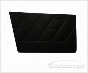 REVESTIMENTO PORTA DIANTEIRA FIAT FIORINO 1987 EM DIANTE PRETO - PAR
