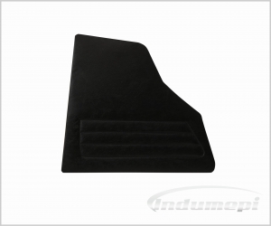REVESTIMENTO LATERAL TRASEIRA FIAT UNO 1984 ATÉ 2010 PRETO - PAR