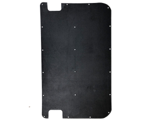 REVESTIMENTO PORTA TRASEIRA VW KOMBI CLIPPER 1998 EM DIANTE PRETO - PEÇA
