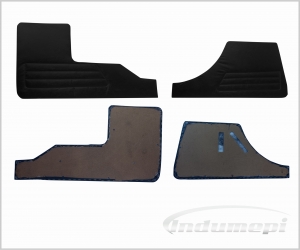 REVESTIMENTO LATERAL DO PORTA MALA VW PARATI 1980 ATÉ 1994 PRETO - PAR