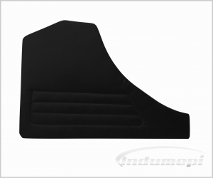 REVESTIMENTO LATERAL TRASEIRA VW VOYAGE 4 PORTAS 1983 ATÉ 1993 PRETO - PAR