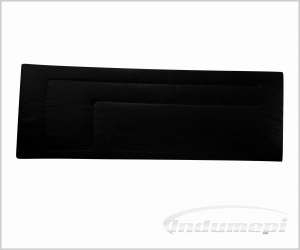 REVESTIMENTO PORTA DIANTEIRA FORD CORCEL II 1978 ATÉ 1986 PRETO - PAR