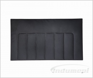 REVESTIMENTO PORTA DIANTEIRA GM D-20 1985 ATÉ 1992 PRETO - PAR