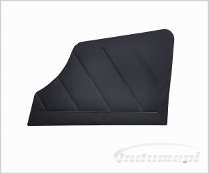 REVESTIMENTO PORTA TRASEIRA FIAT UNO 4 PORTAS  1984 ATÉ 2004 PRETO - PAR