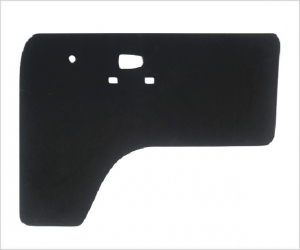 REVESTIMENTO PORTA DIANTEIRA VW KOMBI CLIPPER 1976 ATÉ 1997 PRETO SEM FURO - PAR