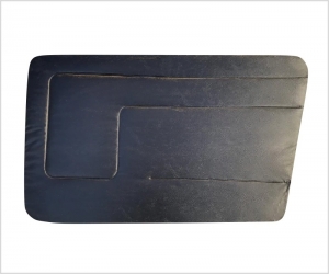 REVESTIMENTO PORTA DIANTEIRA VW VOYAGE 4 PORTAS 1983 ATÉ 1993 PRETO - PAR