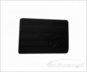REVESTIMENTO DE PORTA VW FUSCA 1978 ATÉ 1987 PRETO COM BOLSA