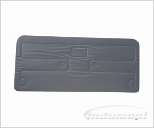 REVESTIMENTO PORTA DIANTEIRA SCANIA CAMINHÃO T-112 PRETO - PAR