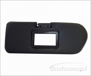 QUEBRA SOL FIAT UNO STANDARD 1984 ATÉ 2002 PRETO COM ESPELHO LADO PASSAGEIRO